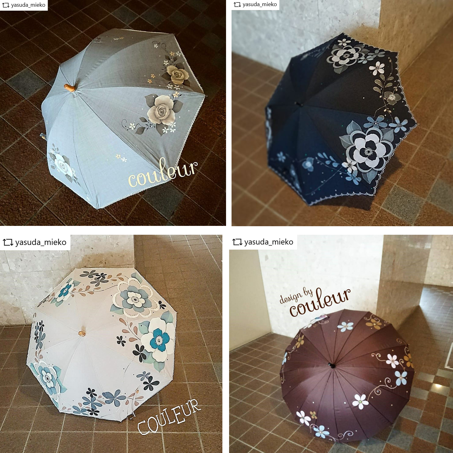 DIYペイント雨傘・日傘インスタで見つけた素敵なアイデア集② | 銀座