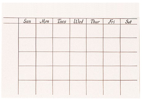 カレンダー替紙